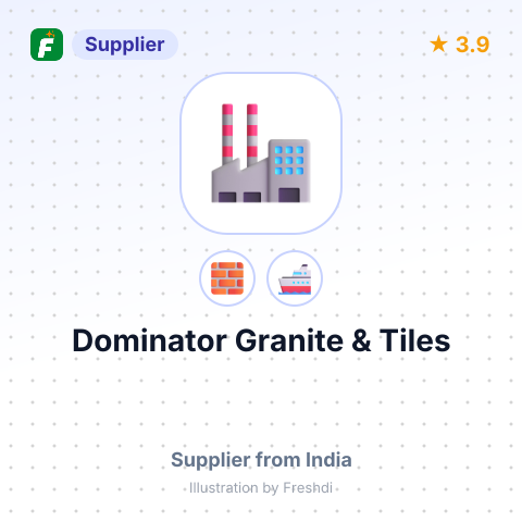 Dominator Granite & Tiles – summary card, no photo uploaded yet