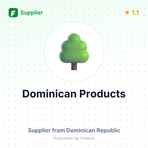 Dominican Products  – summary card, no photo uploaded yet