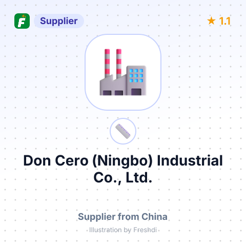 Don Cero (Ningbo) Industrial Co., Ltd. – summary card, no photo uploaded yet