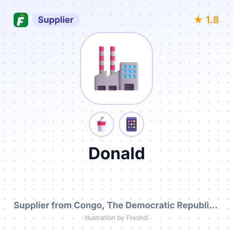 Donald – summary card, no photo uploaded yet