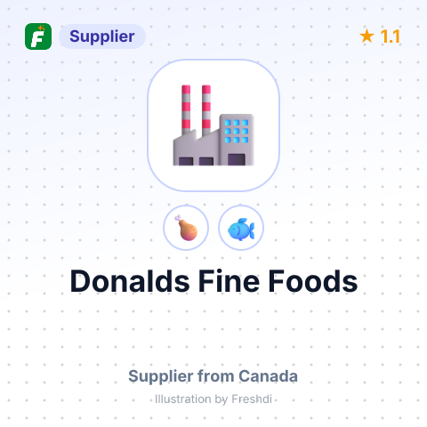 Donalds Fine Foods – summary card, no photo uploaded yet