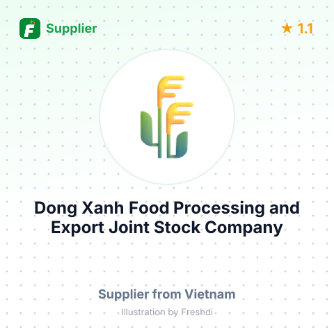 Dong Xanh Food Processing and Export Joint Stock Company – summary card, no photo uploaded yet