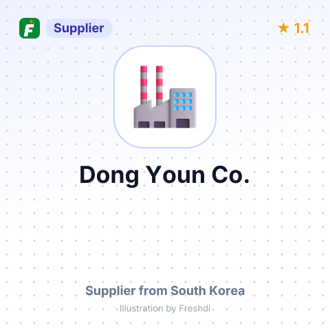 Dong Youn Co. – summary card, no photo uploaded yet