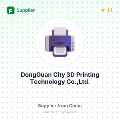 DongGuan City 3D Printing Technology Co.,Ltd. – summary card, no photo uploaded yet
