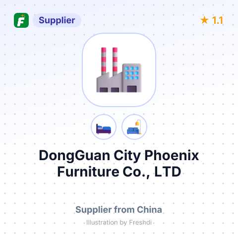 DongGuan City Phoenix Furniture Co., LTD – summary card, no photo uploaded yet
