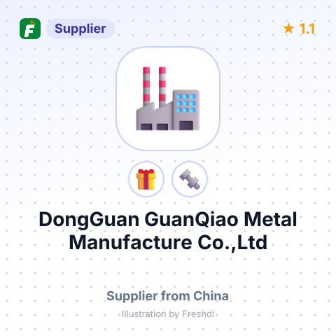 DongGuan GuanQiao Metal Manufacture Co.,Ltd – summary card, no photo uploaded yet