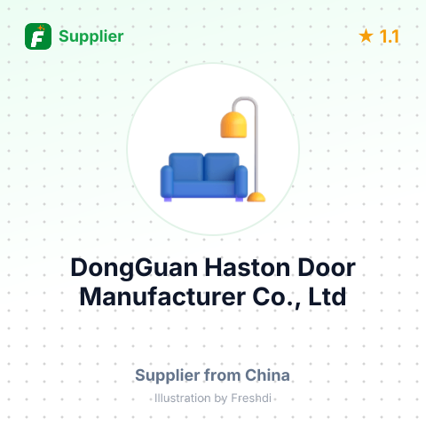 DongGuan Haston Door Manufacturer Co., Ltd – summary card, no photo uploaded yet