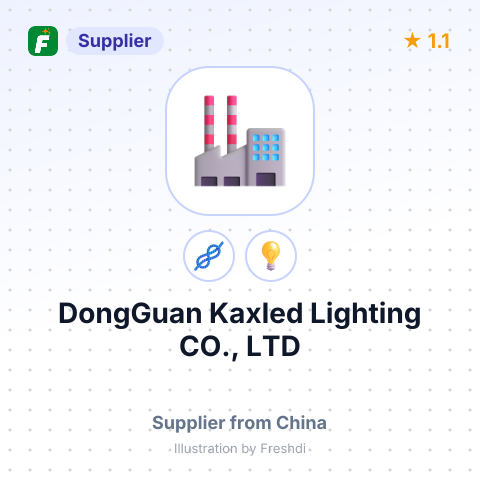 DongGuan Kaxled Lighting CO., LTD – summary card, no photo uploaded yet