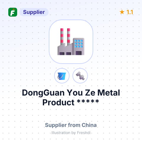DongGuan You Ze Metal Product ***** – summary card, no photo uploaded yet