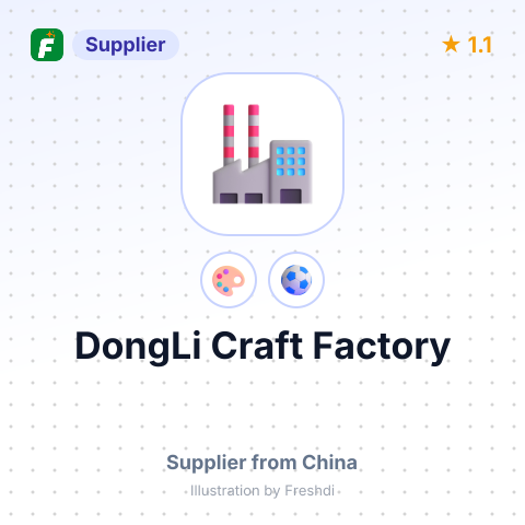 DongLi Craft Factory – summary card, no photo uploaded yet