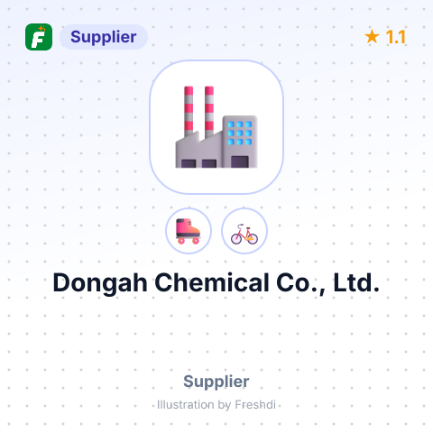 Dongah Chemical Co., Ltd. – summary card, no photo uploaded yet