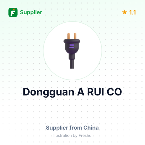 Dongguan A RUI CO – summary card, no photo uploaded yet