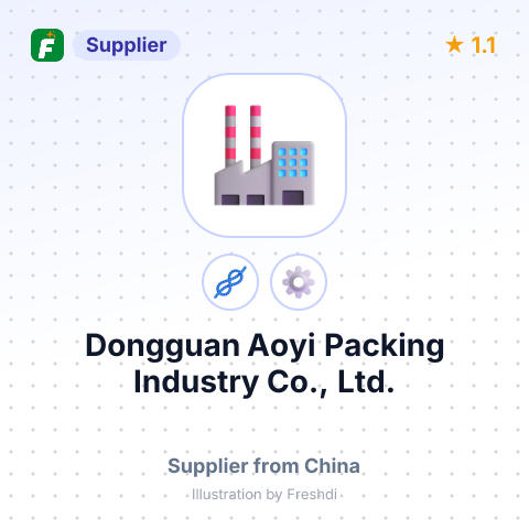 Dongguan Aoyi Packing Industry Co., Ltd. – summary card, no photo uploaded yet