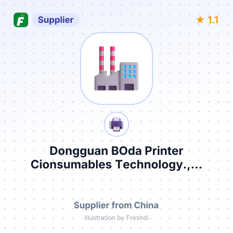 Dongguan BOda Printer Cionsumables Technology.,... – summary card, no photo uploaded yet
