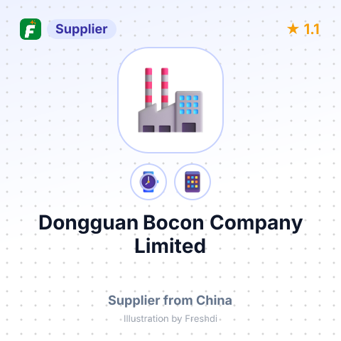 Dongguan Bocon Company Limited – summary card, no photo uploaded yet