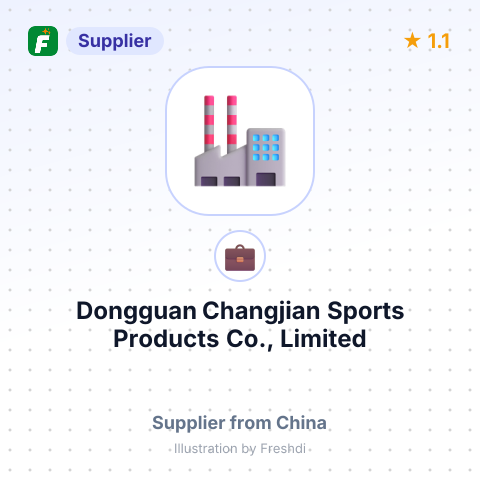 Dongguan Changjian Sports Products Co., Limited – summary card, no photo uploaded yet