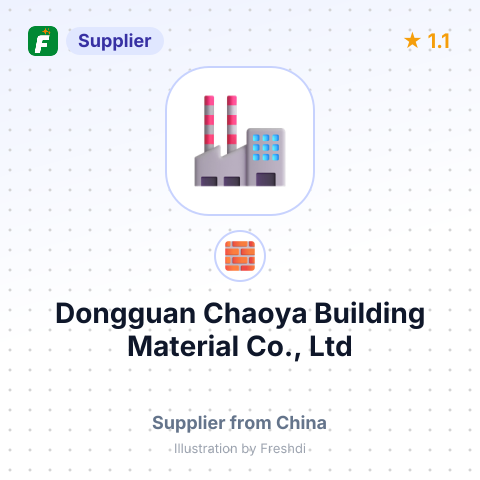 Dongguan Chaoya Building Material Co., Ltd – summary card, no photo uploaded yet
