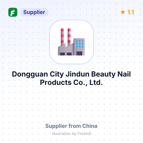 Dongguan City Jindun Beauty Nail Products Co., Ltd. – summary card, no photo uploaded yet