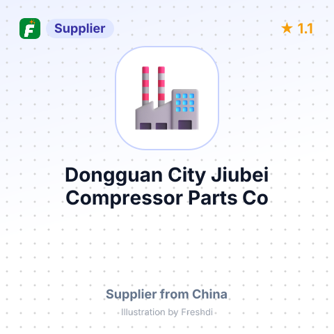 Dongguan City Jiubei Compressor Parts Co – summary card, no photo uploaded yet