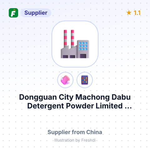 Dongguan City Machong Dabu Detergent Powder Limited Company – summary card, no photo uploaded yet