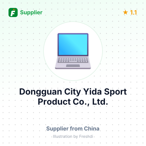 Dongguan City Yida Sport Product Co., Ltd. – summary card, no photo uploaded yet