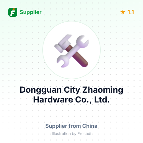 Dongguan City Zhaoming Hardware Co., Ltd. – summary card, no photo uploaded yet
