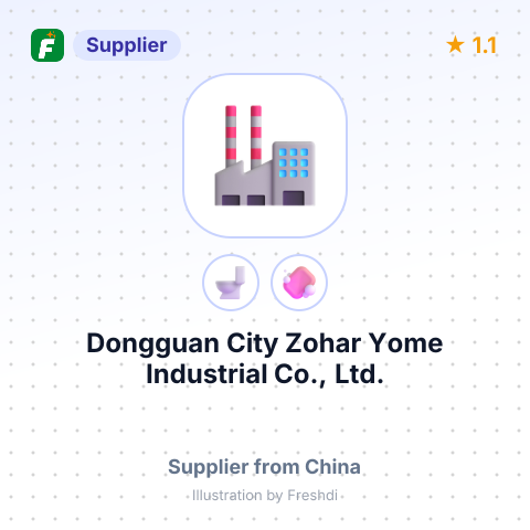 Dongguan City Zohar Yome Industrial Co., Ltd. – summary card, no photo uploaded yet