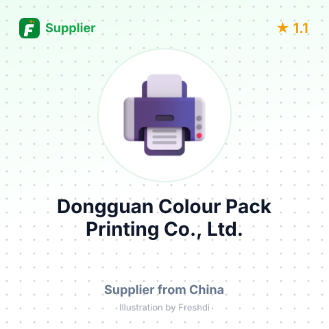 Dongguan Colour Pack Printing Co., Ltd. – summary card, no photo uploaded yet