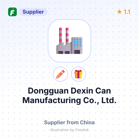 Dongguan Dexin Can Manufacturing Co., Ltd. – summary card, no photo uploaded yet