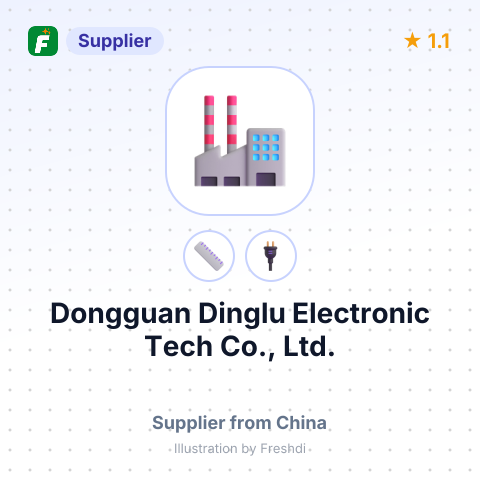 Dongguan Dinglu Electronic Tech Co., Ltd. – summary card, no photo uploaded yet