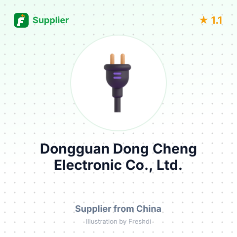 Dongguan Dong Cheng Electronic Co., Ltd. – summary card, no photo uploaded yet