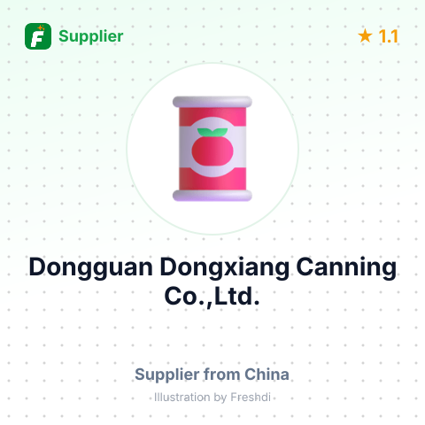 Dongguan Dongxiang Canning Co.,Ltd.  – summary card, no photo uploaded yet