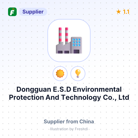 Dongguan E.S.D Environmental Protection And Technology Co., Ltd – summary card, no photo uploaded yet