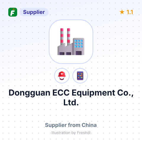 Dongguan ECC Equipment Co., Ltd. – summary card, no photo uploaded yet