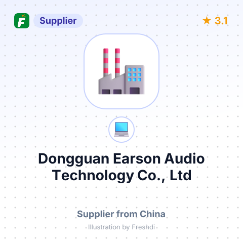 Dongguan Earson Audio Technology Co., Ltd – summary card, no photo uploaded yet