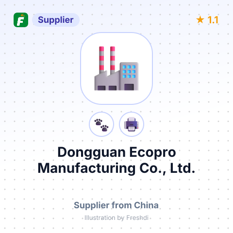 Dongguan Ecopro Manufacturing Co., Ltd. – summary card, no photo uploaded yet