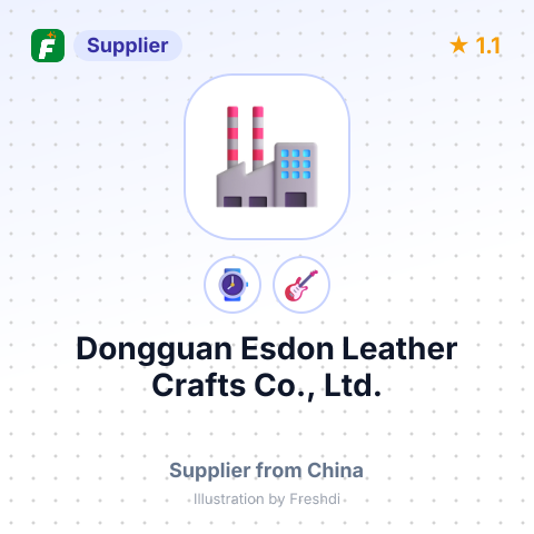 Dongguan Esdon Leather Crafts Co., Ltd. – summary card, no photo uploaded yet