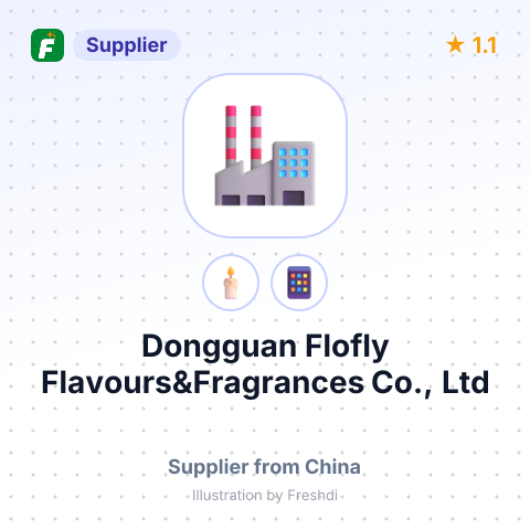 Dongguan Flofly Flavours&Fragrances Co., Ltd – summary card, no photo uploaded yet