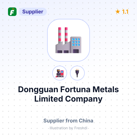 Dongguan Fortuna Metals Limited Company – summary card, no photo uploaded yet