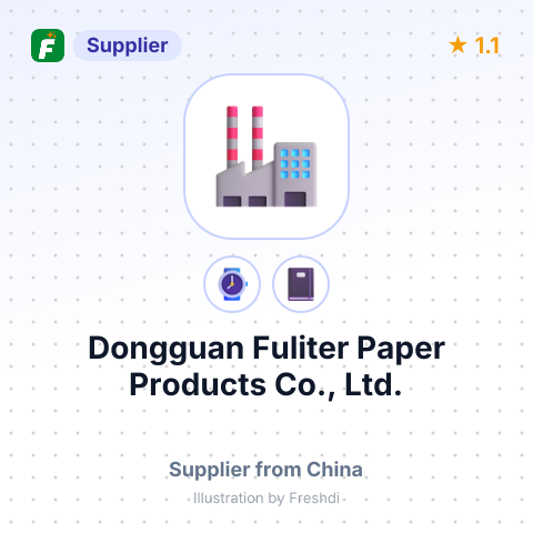 Dongguan Fuliter Paper Products Co., Ltd. – summary card, no photo uploaded yet