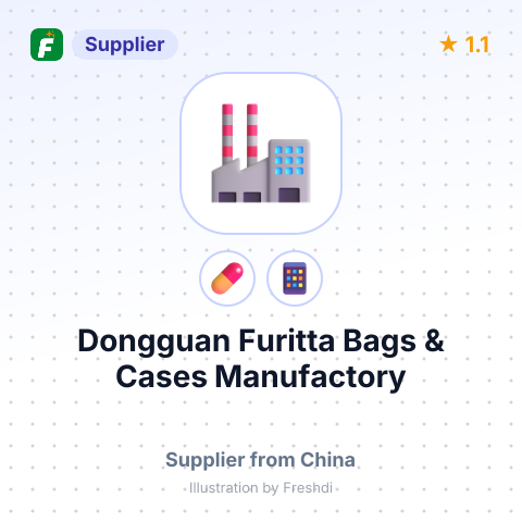 Dongguan Furitta Bags & Cases Manufactory – summary card, no photo uploaded yet
