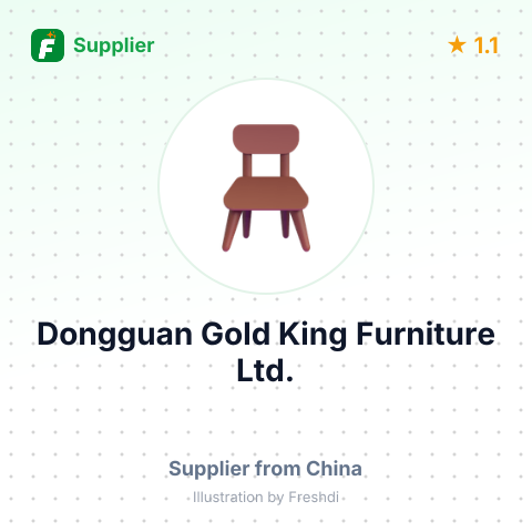 Dongguan Gold King Furniture Ltd. – summary card, no photo uploaded yet