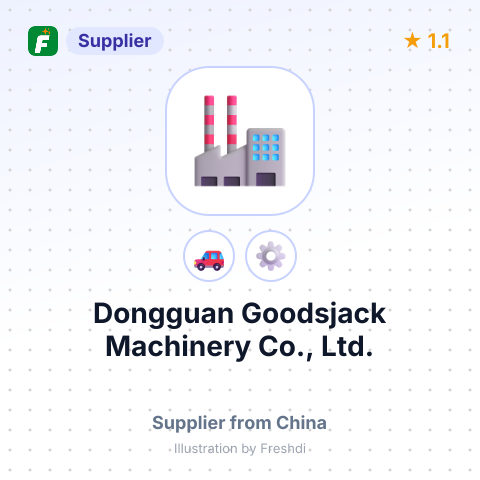 Dongguan Goodsjack Machinery Co., Ltd. – summary card, no photo uploaded yet