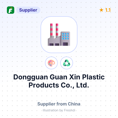 Dongguan Guan Xin Plastic Products Co., Ltd. – summary card, no photo uploaded yet