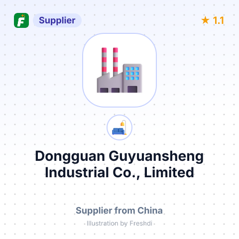 Dongguan Guyuansheng Industrial Co., Limited – summary card, no photo uploaded yet