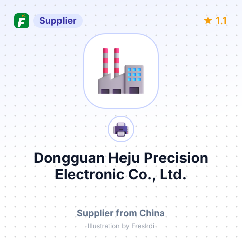 Dongguan Heju Precision Electronic Co., Ltd. – summary card, no photo uploaded yet