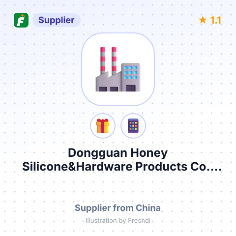 Dongguan Honey Silicone&Hardware Products Co., Ltd – summary card, no photo uploaded yet