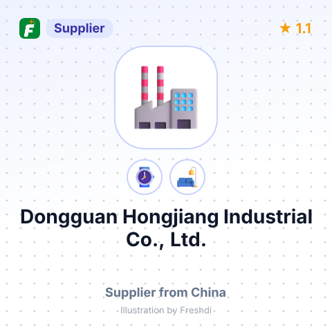 Dongguan Hongjiang Industrial Co., Ltd. – summary card, no photo uploaded yet