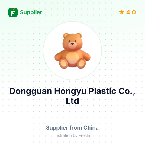Dongguan Hongyu Plastic Co., Ltd  – summary card, no photo uploaded yet