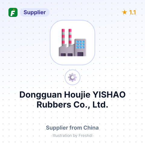 Dongguan Houjie YISHAO Rubbers Co., Ltd. – summary card, no photo uploaded yet